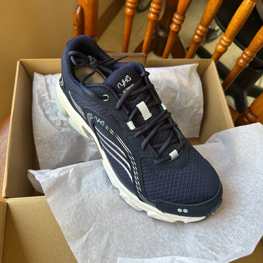 Ryka Womens Running Athletic Shoes, Navy and White, NIB, 11M - Picture 11 of 13